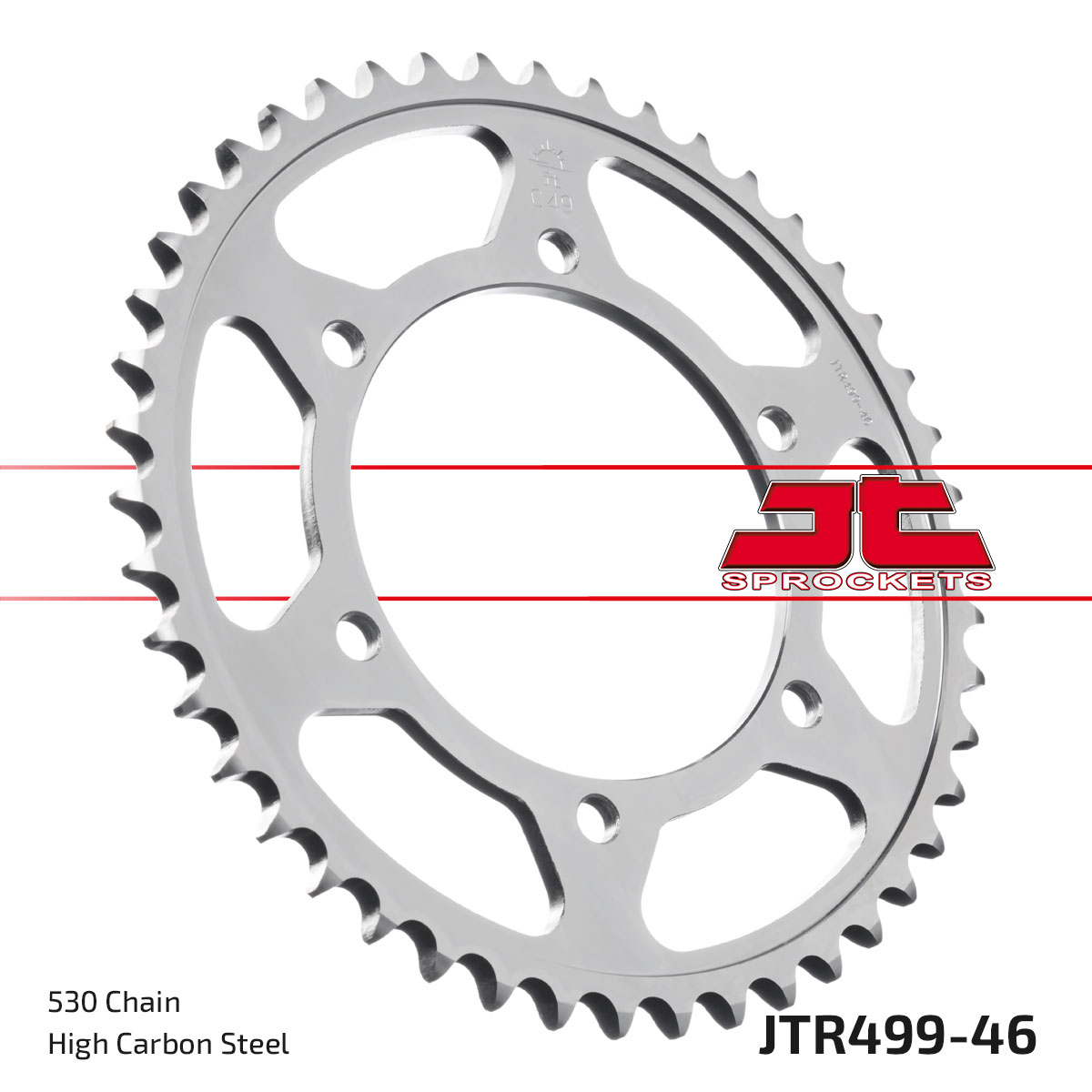 REAR SPROCKET JTR499.46 JT image 1