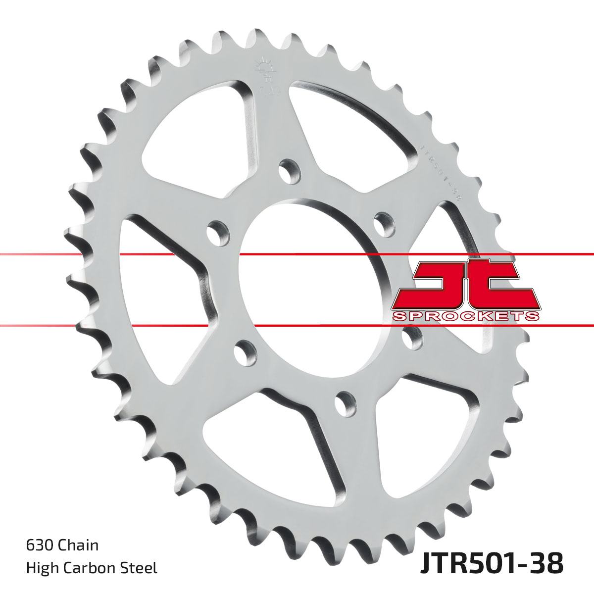 REAR SPROCKET JTR501.38 JT image 1