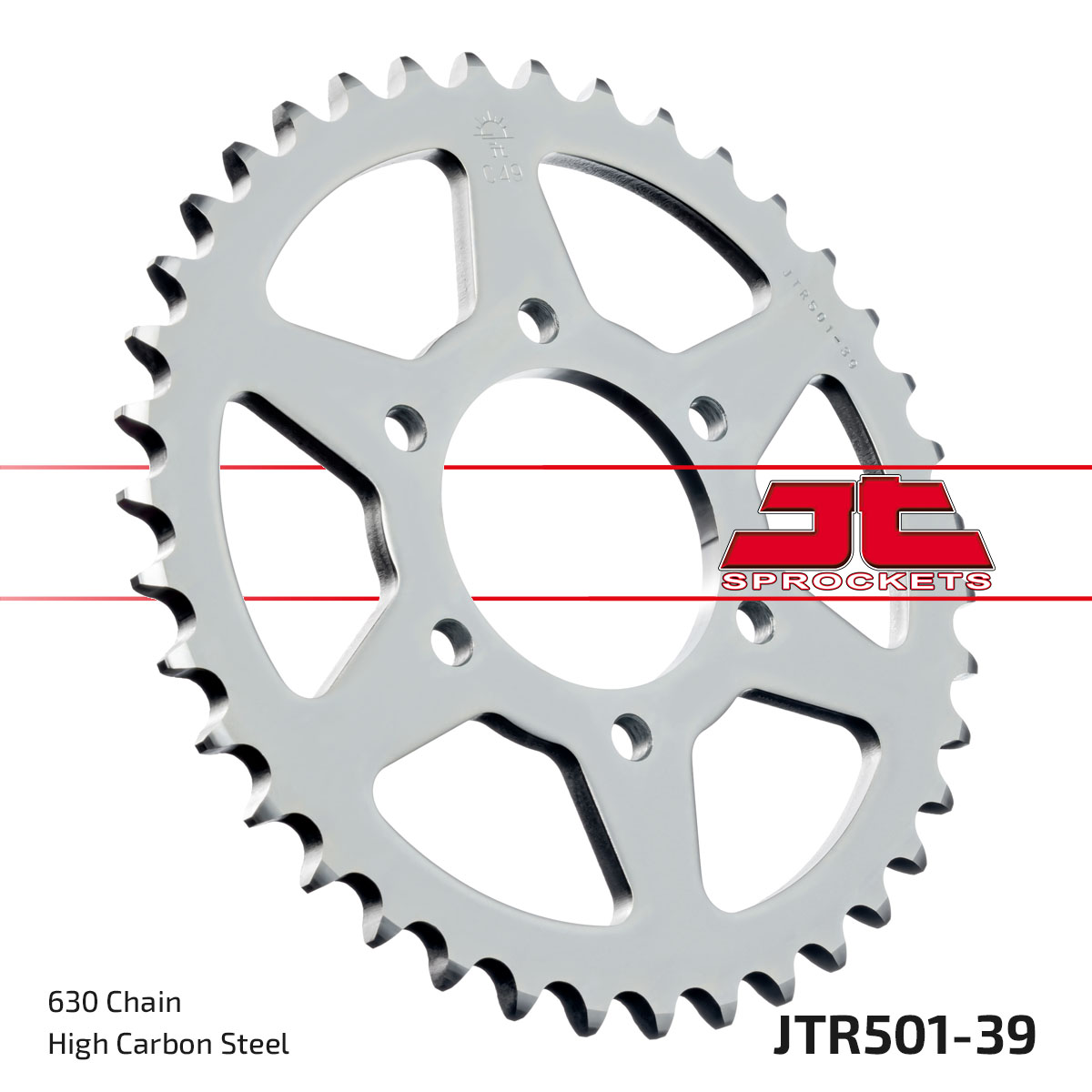 REAR SPROCKET JTR501.39 JT image 1