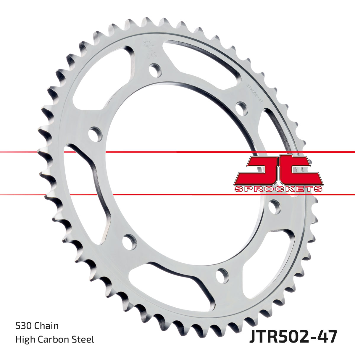 REAR SPROCKET JTR502.47 JT image 1