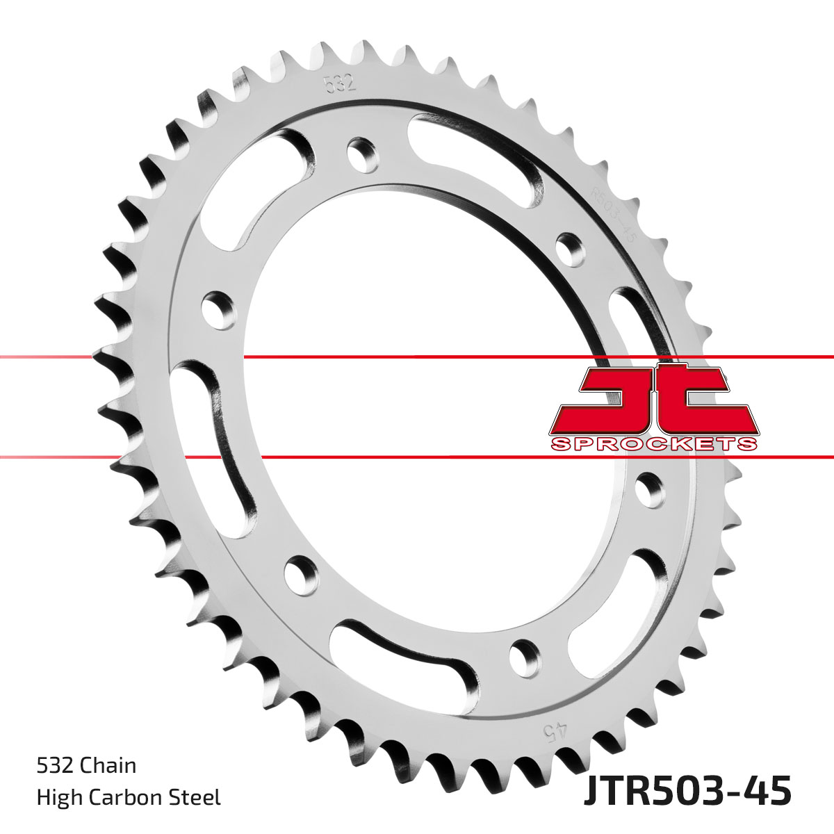 REAR SPROCKET JTR503.45 JT image 1