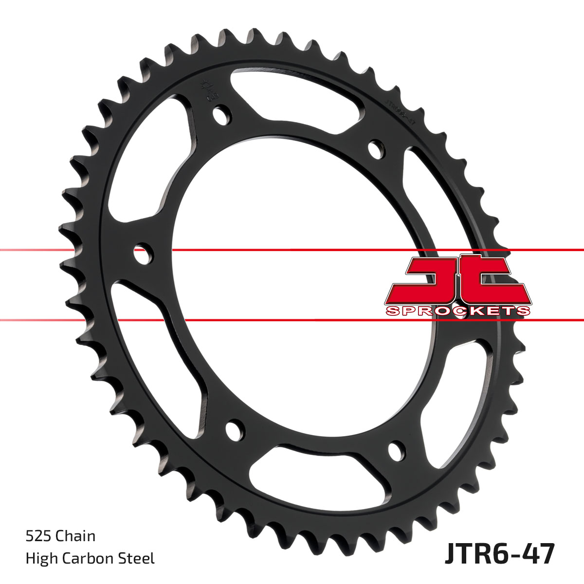 REAR SPROCKET JTR6.47 JT 525 image 1