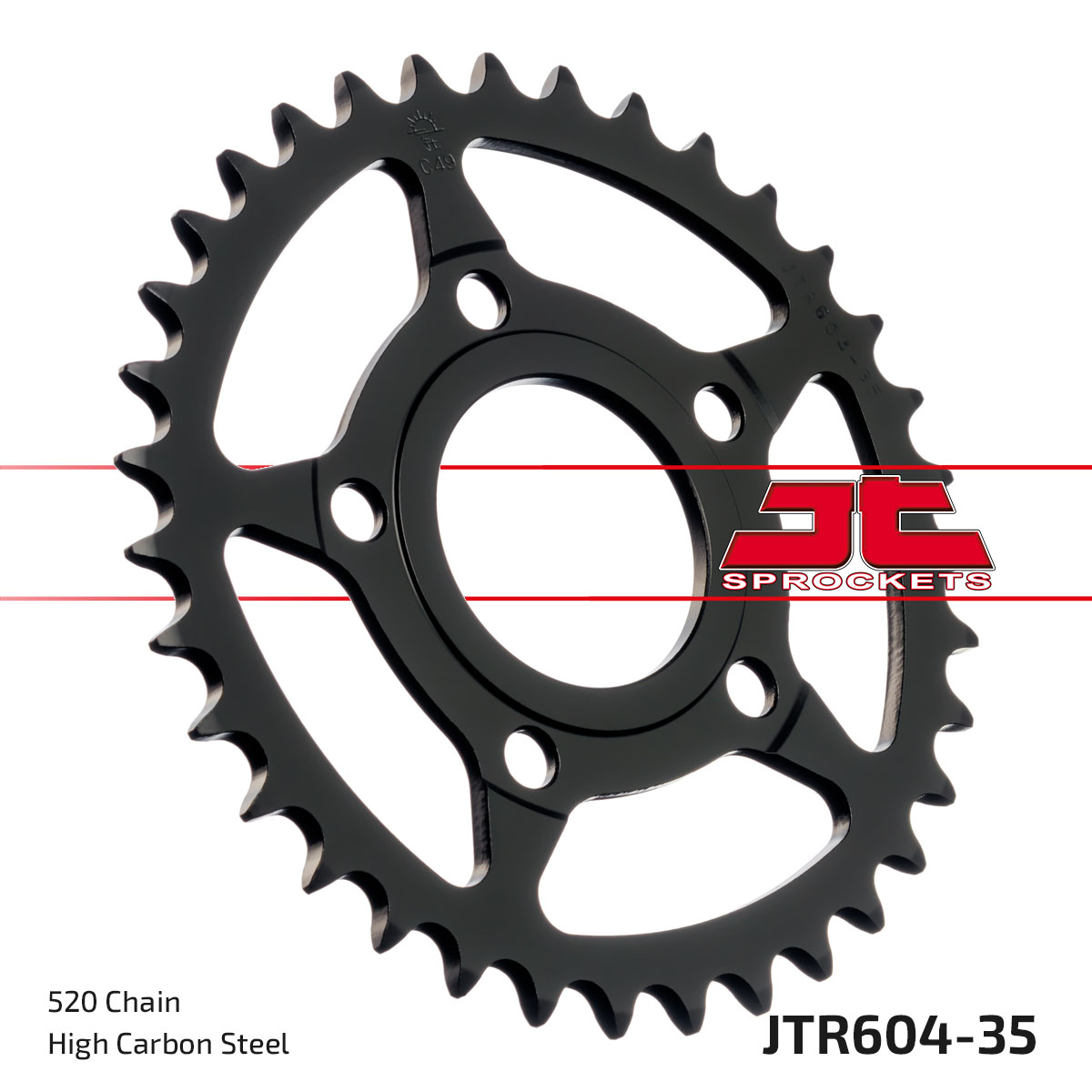 REAR SPROCKET JTR604.35 JT image 1