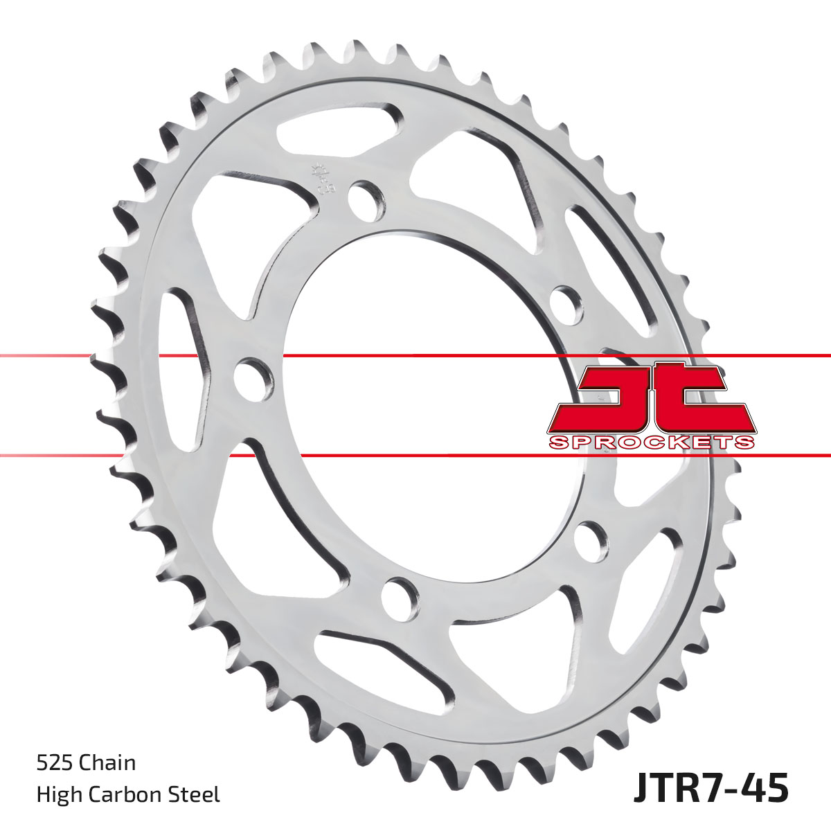 REAR SPROCKET JTR7.45 JT 525 image 1