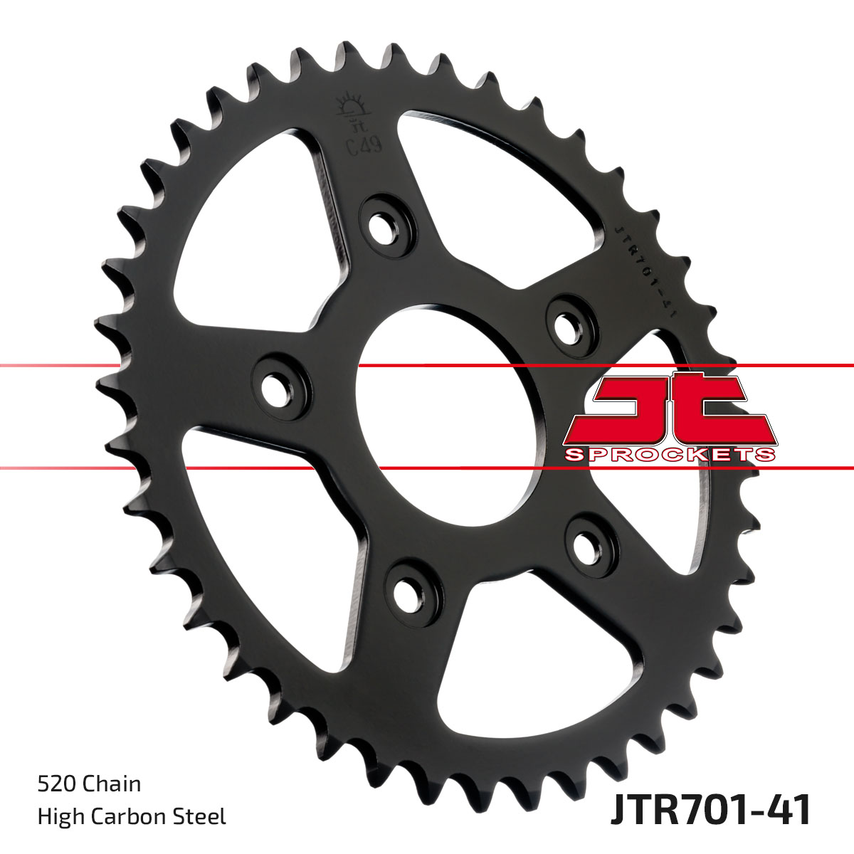 REAR SPROCKET JTR701.41 JT 520 image 1