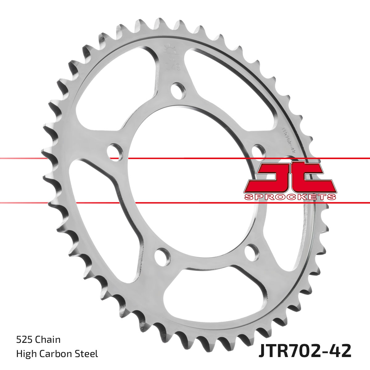 REAR SPROCKET JTR702.42 JT image 1