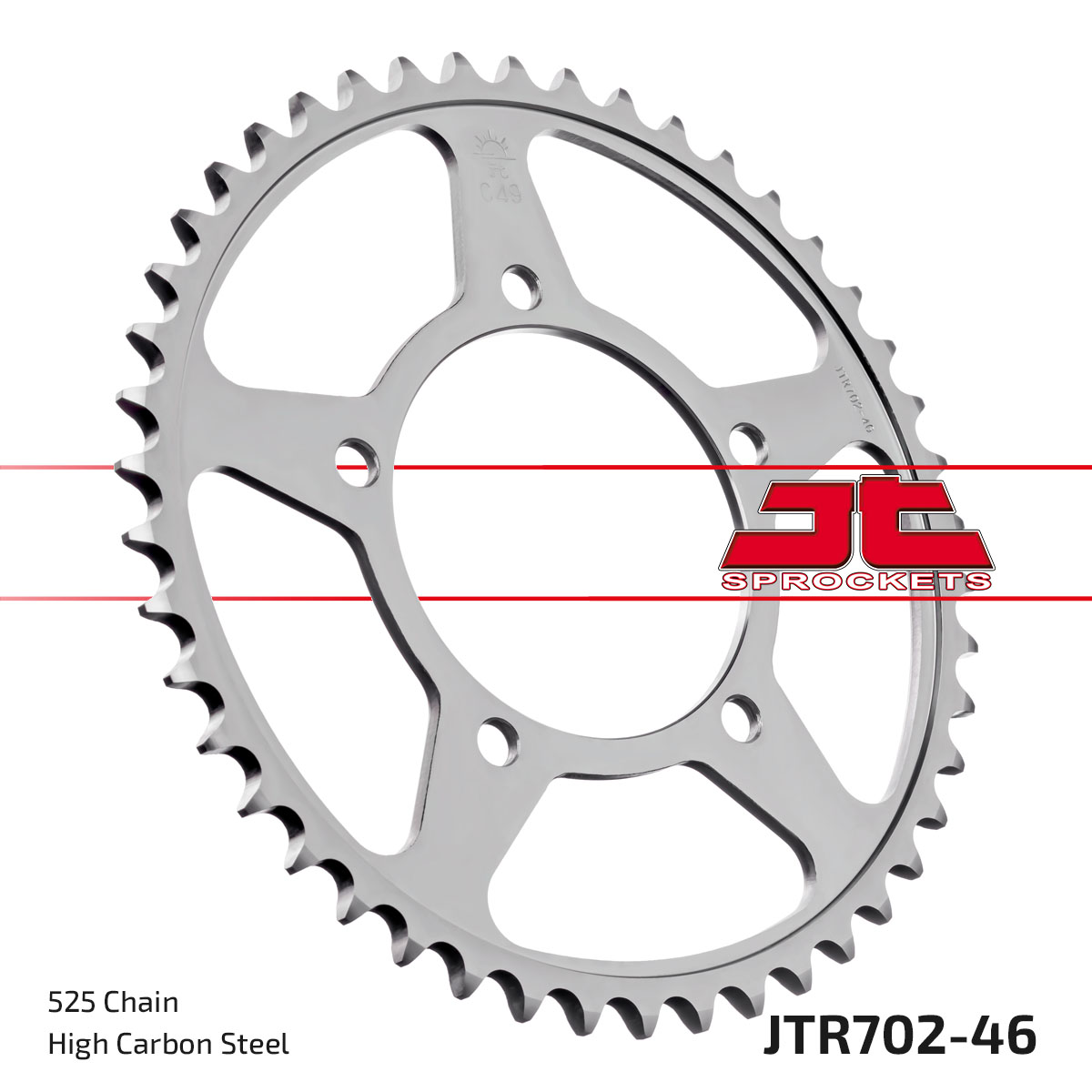 REAR SPROCKET JTR702.46 JT image 1