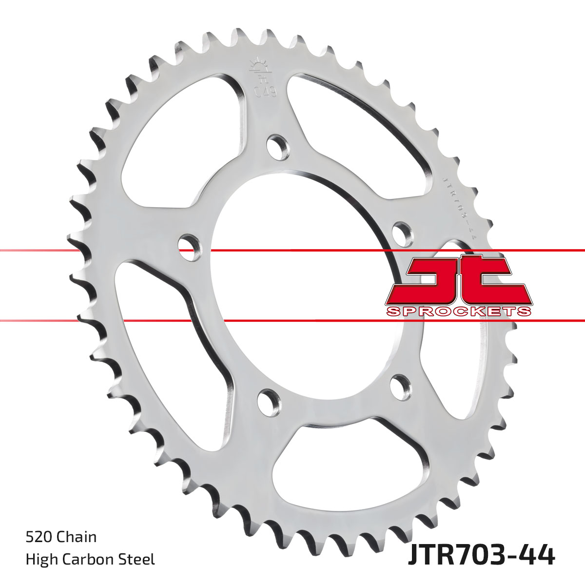 REAR SPROCKET JTR703.44 JT image 1