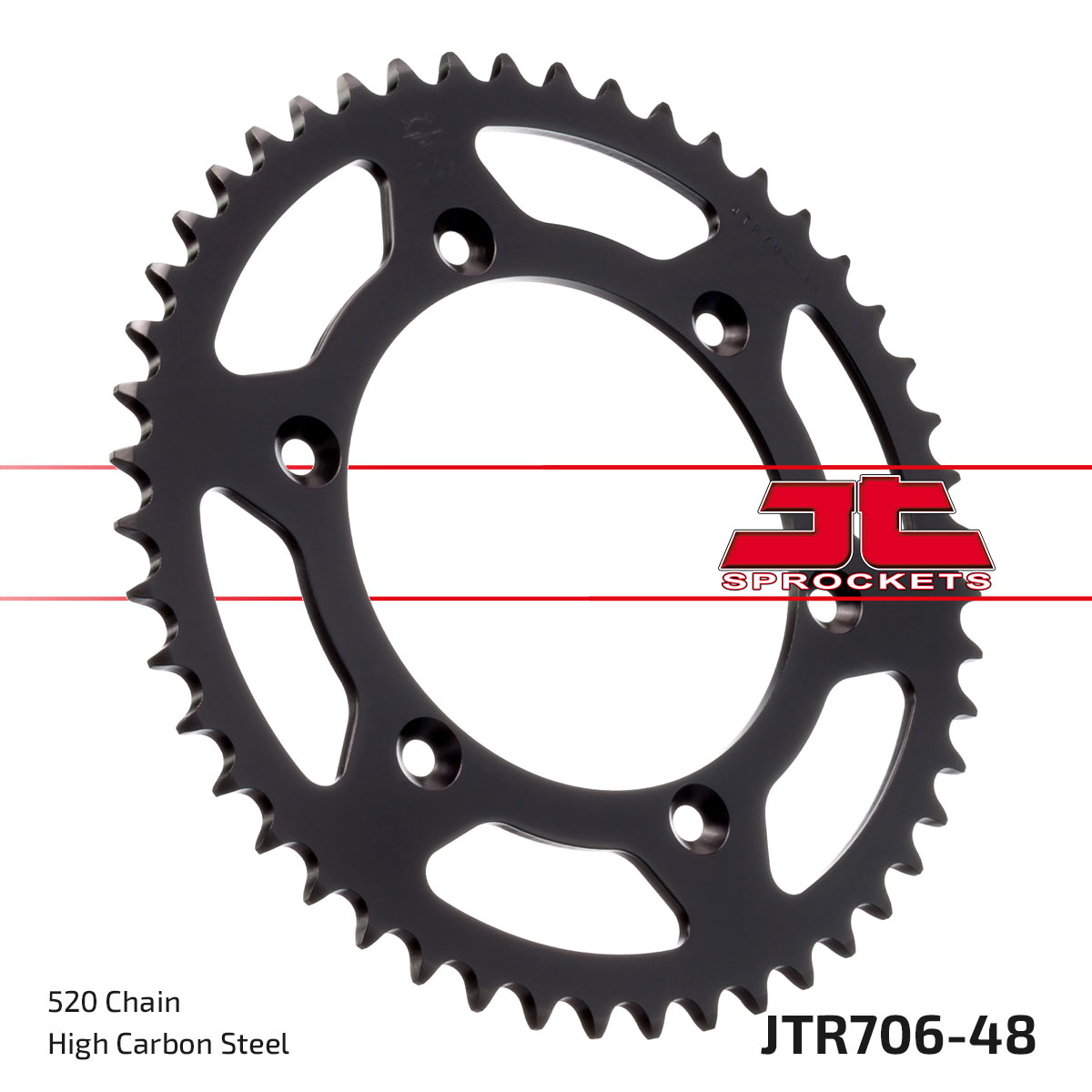 REAR SPROCKET JTR706.48 JT image 1