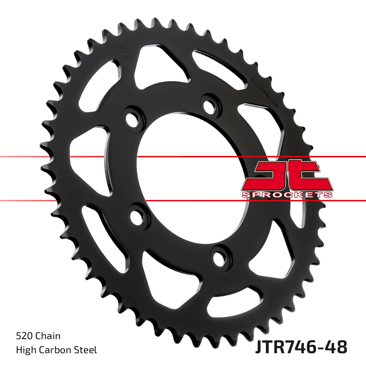 REAR SPROCKET JTR746.48 JT image 1