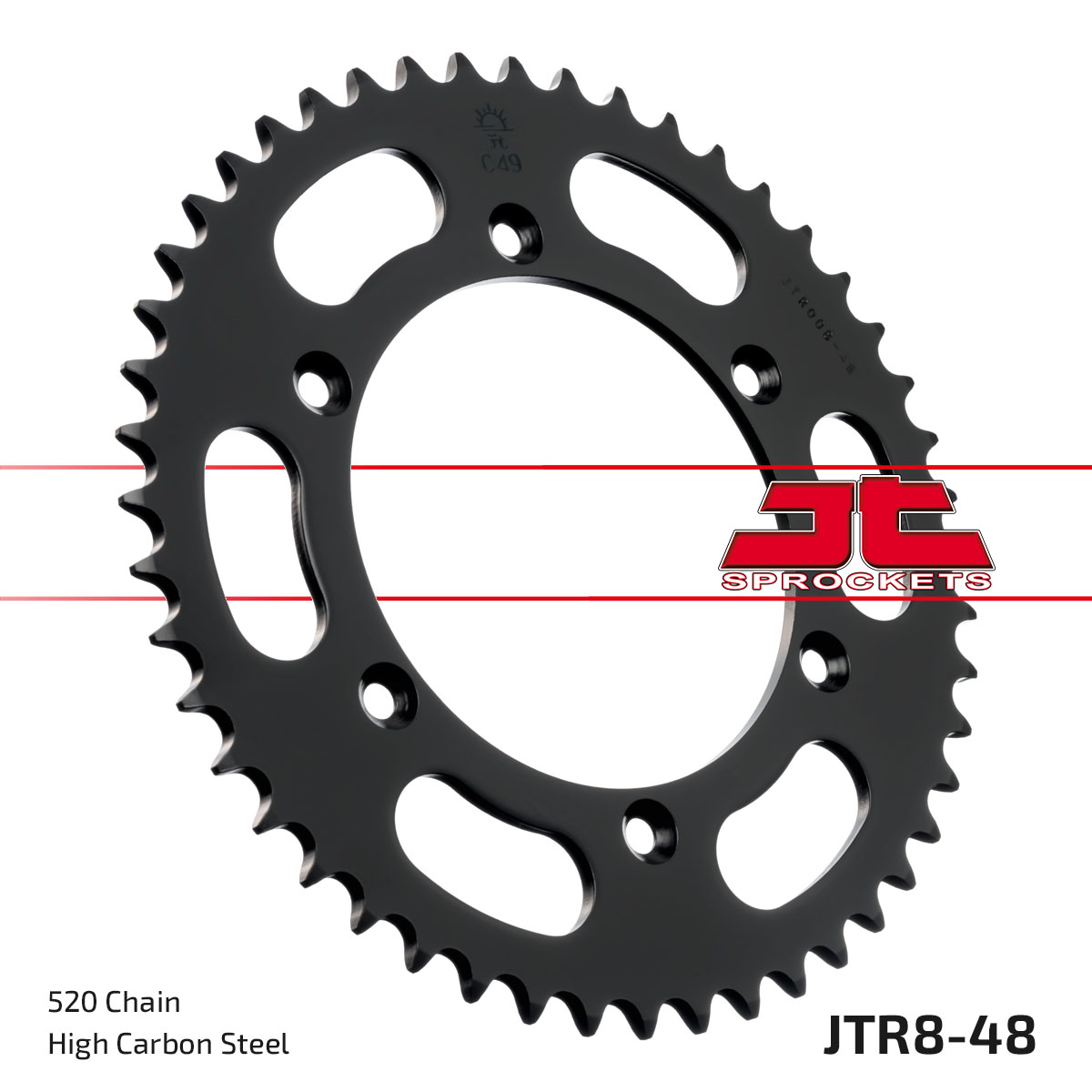 REAR SPROCKET JTR8.48JT 520 image 1