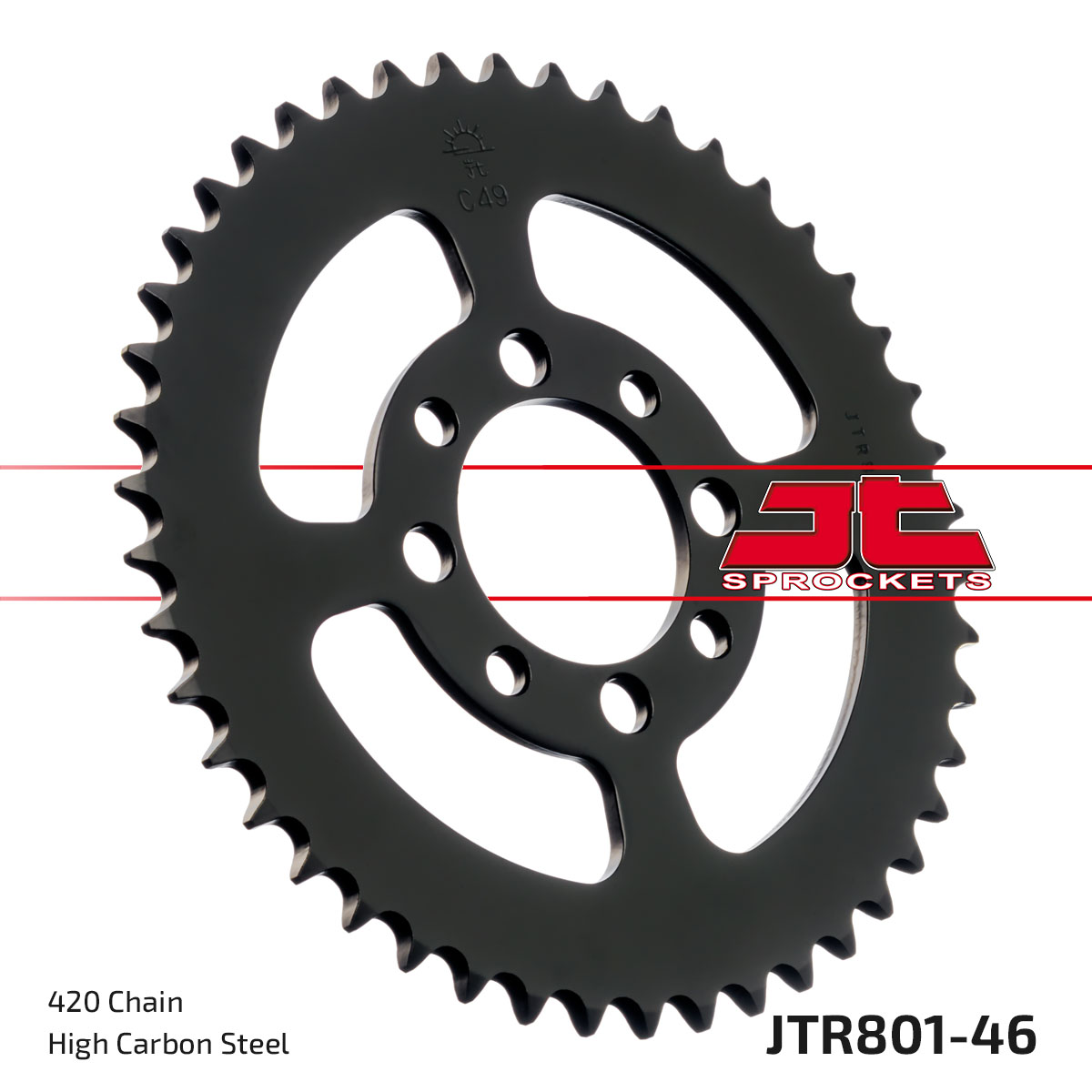 REAR SPROCKET JTR801.46 JT 420 image 1