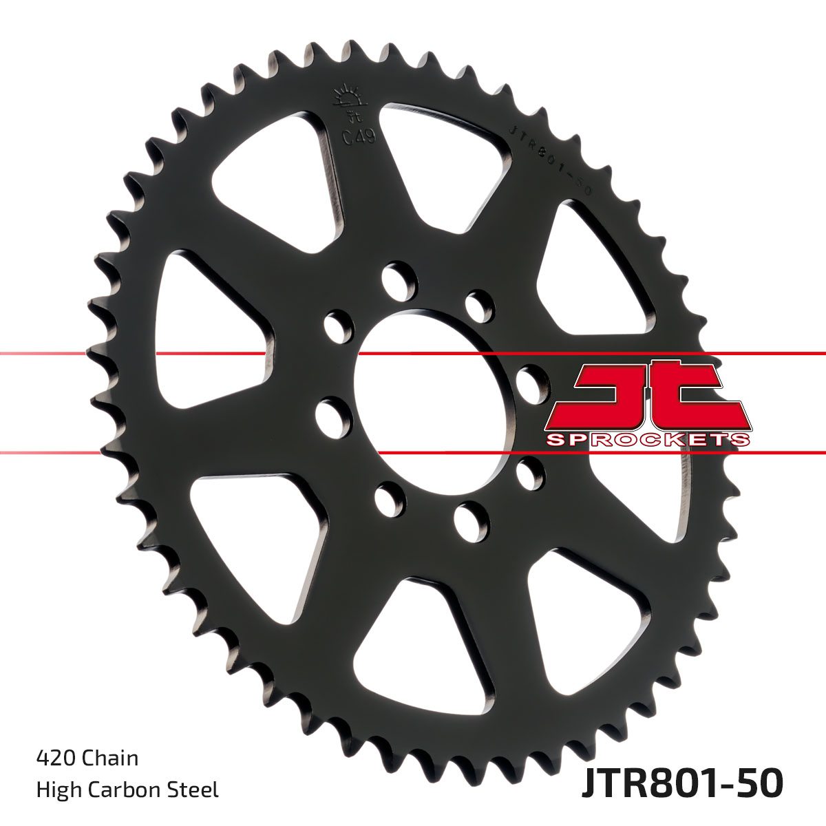 REAR SPROCKET JTR801.50 JT 420 image 1