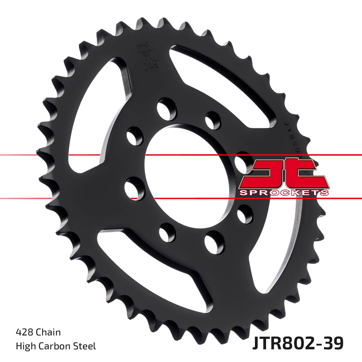 REAR SPROCKET JTR802.39 JT 428 image 1
