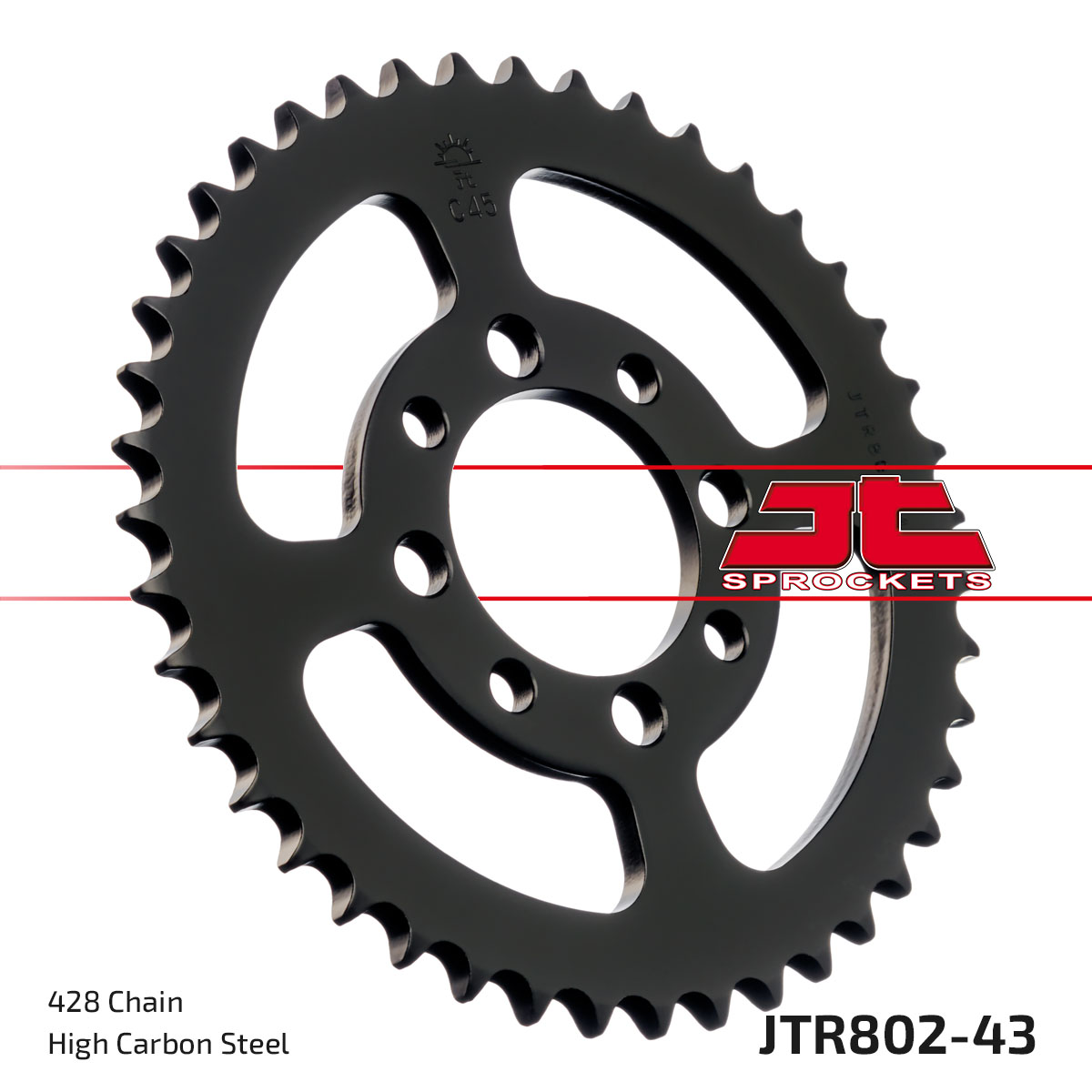 REAR SPROCKET JTR802.43 JT 428