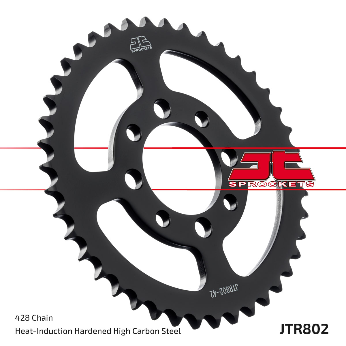 REAR SPROCKET JTR802.45 JT 428 image 1