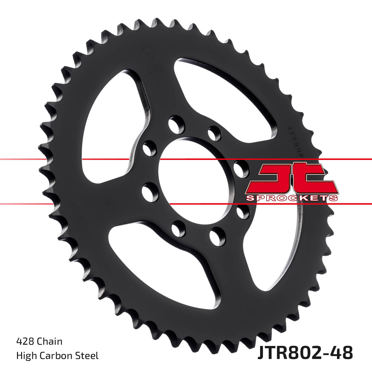 REAR SPROCKET JTR802.48 JT 428 image 1