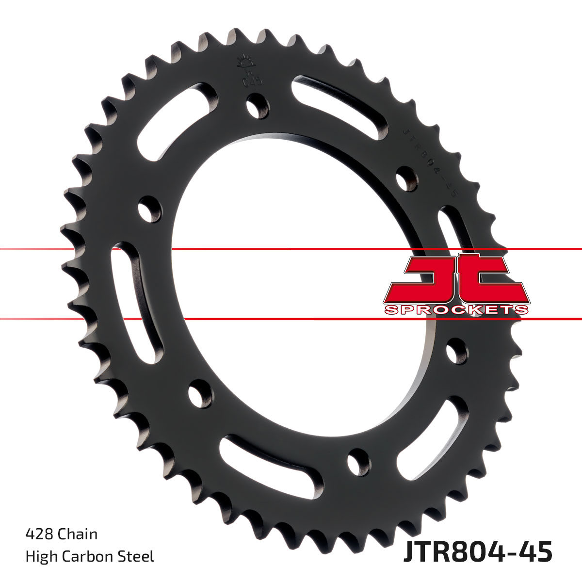 REAR SPROCKET JTR804.45 JT 428 image 1