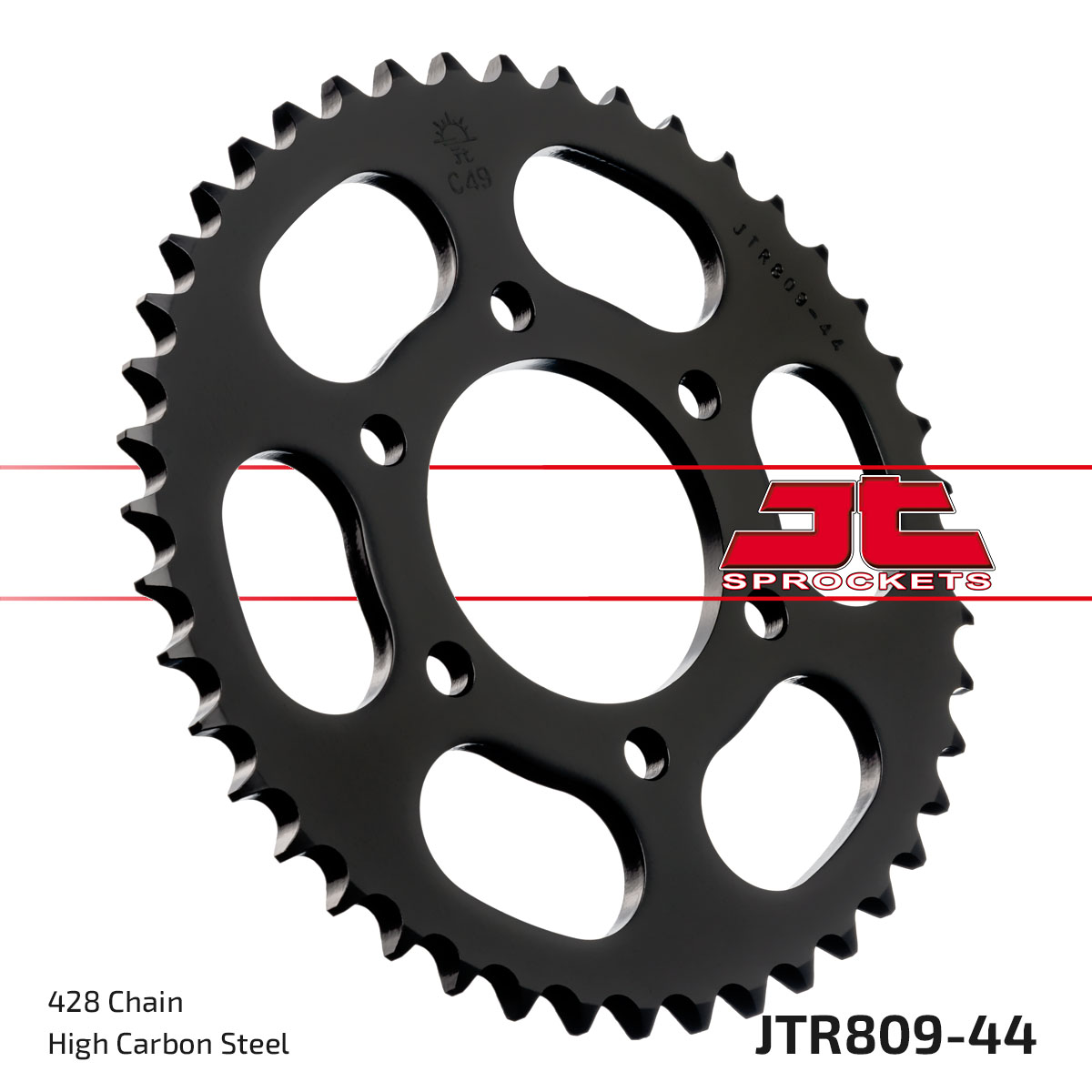 REAR SPROCKET JTR809.44 JT 428 image 1