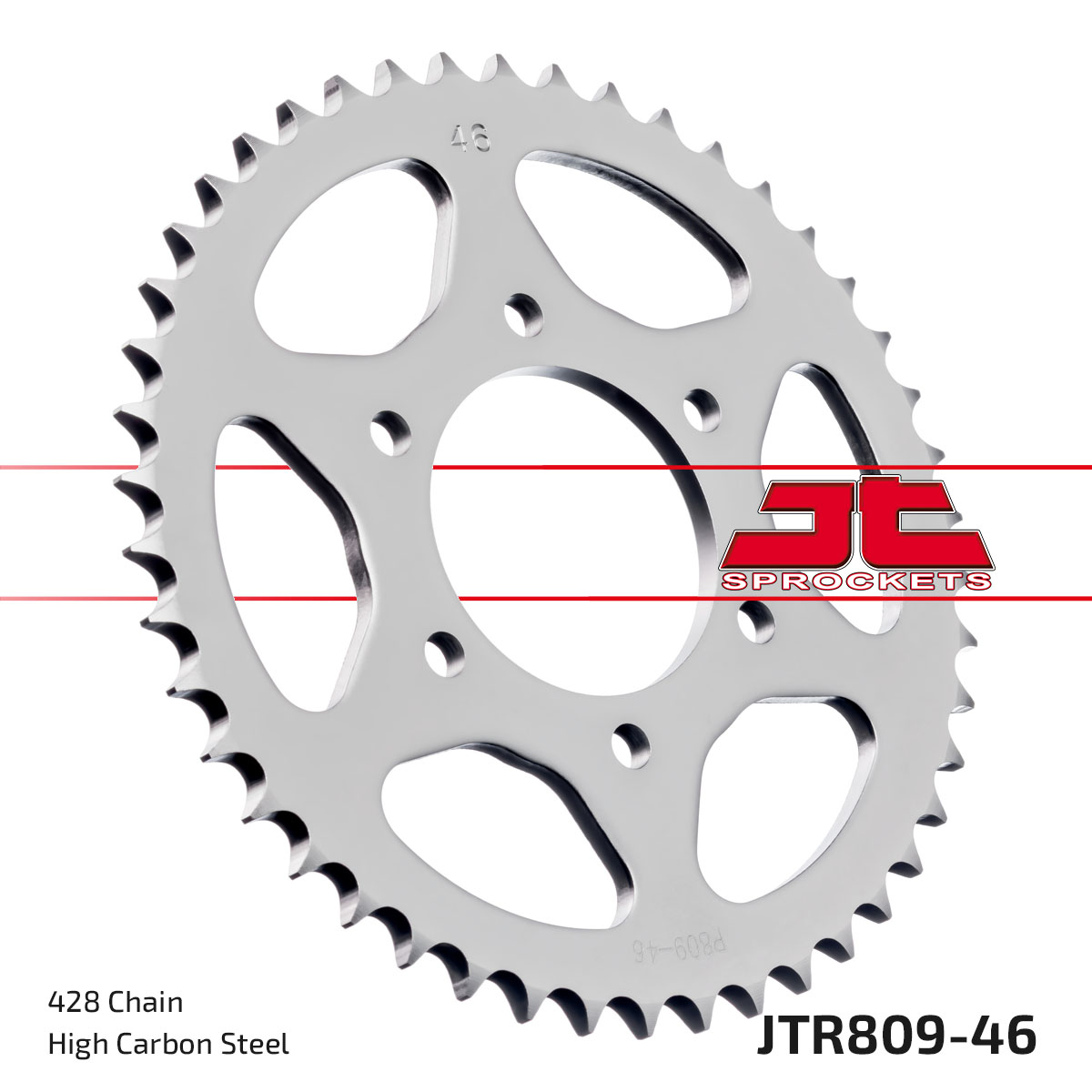 REAR SPROCKET JTR809.46 JT 428 image 1