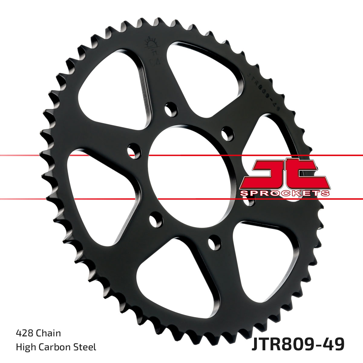 REAR SPROCKET JTR809.49 JT 428 image 1