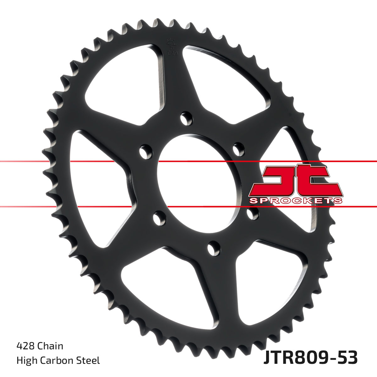 REAR SPROCKET JTR809.53 JT 428 image 1