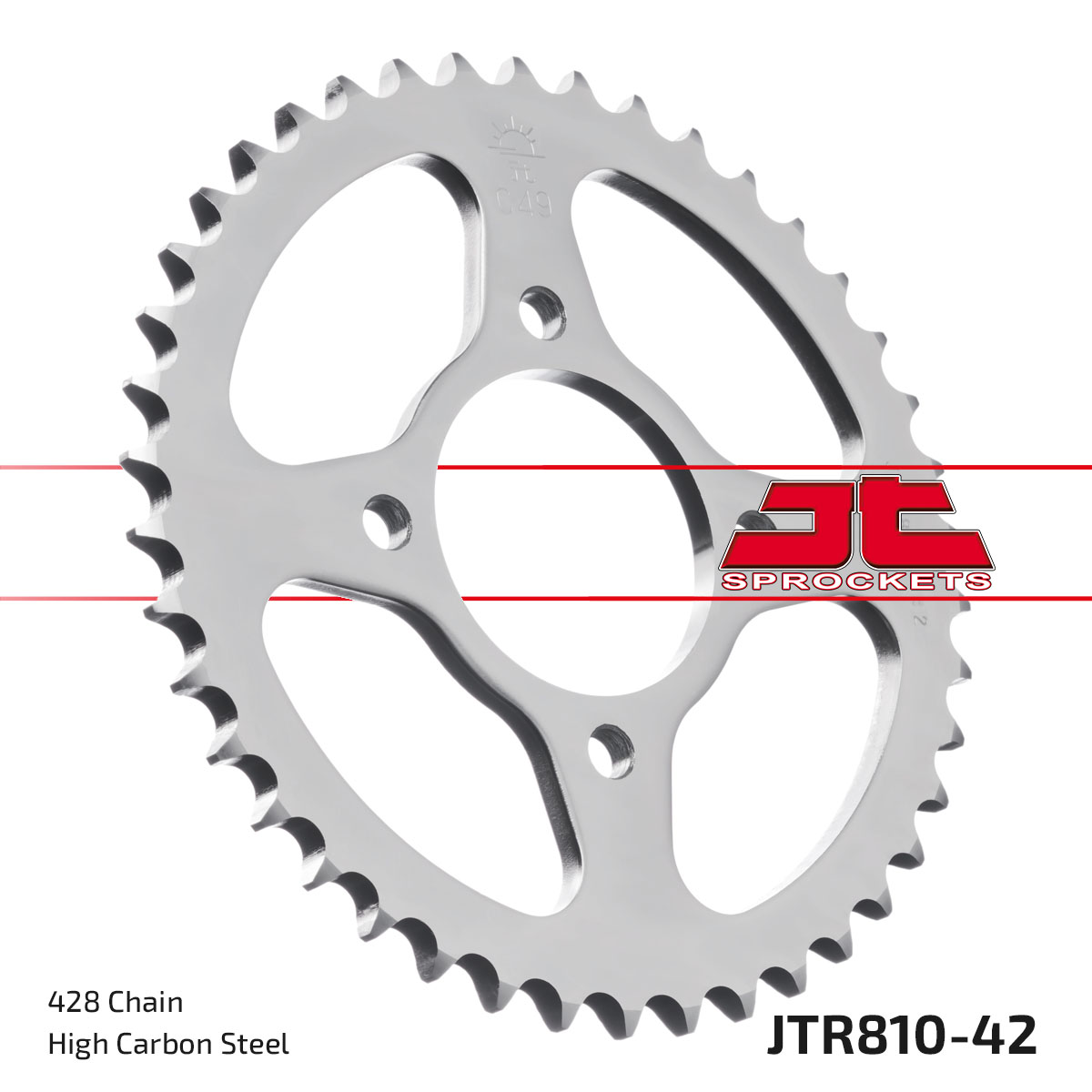 REAR SPROCKET JTR810.42 JT 428 image 1