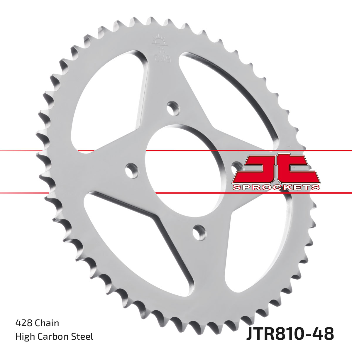 REAR SPROCKET JTR810.48 JT 428 image 1
