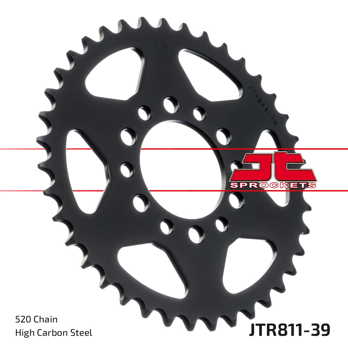 REAR SPROCKET JTR811.39 STEEL image 1