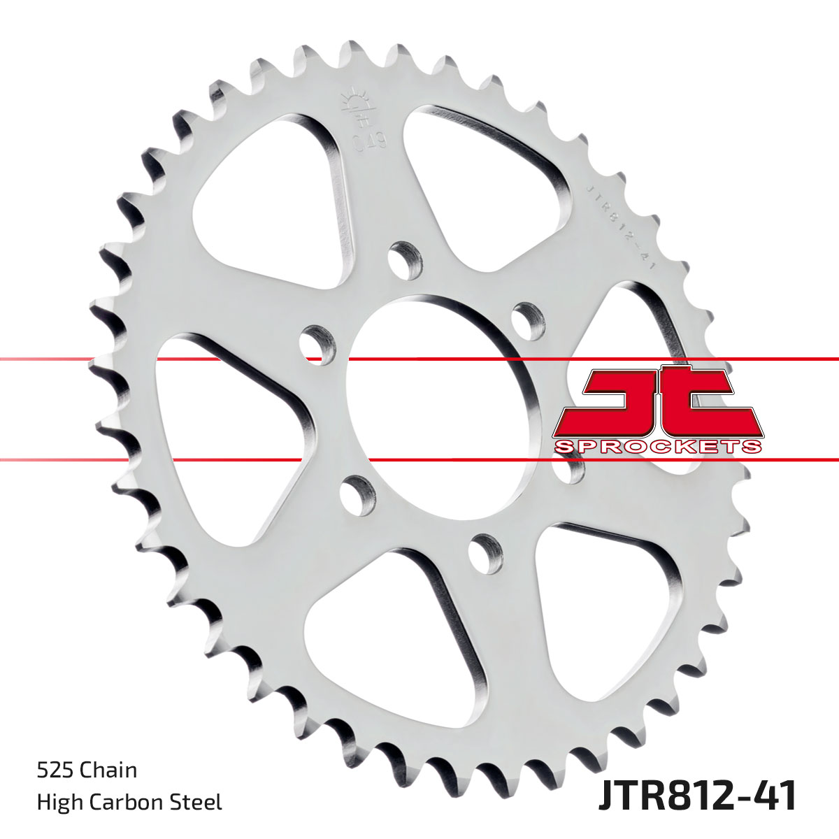 REAR SPROCKET JTR812.41 JT 525 image 1