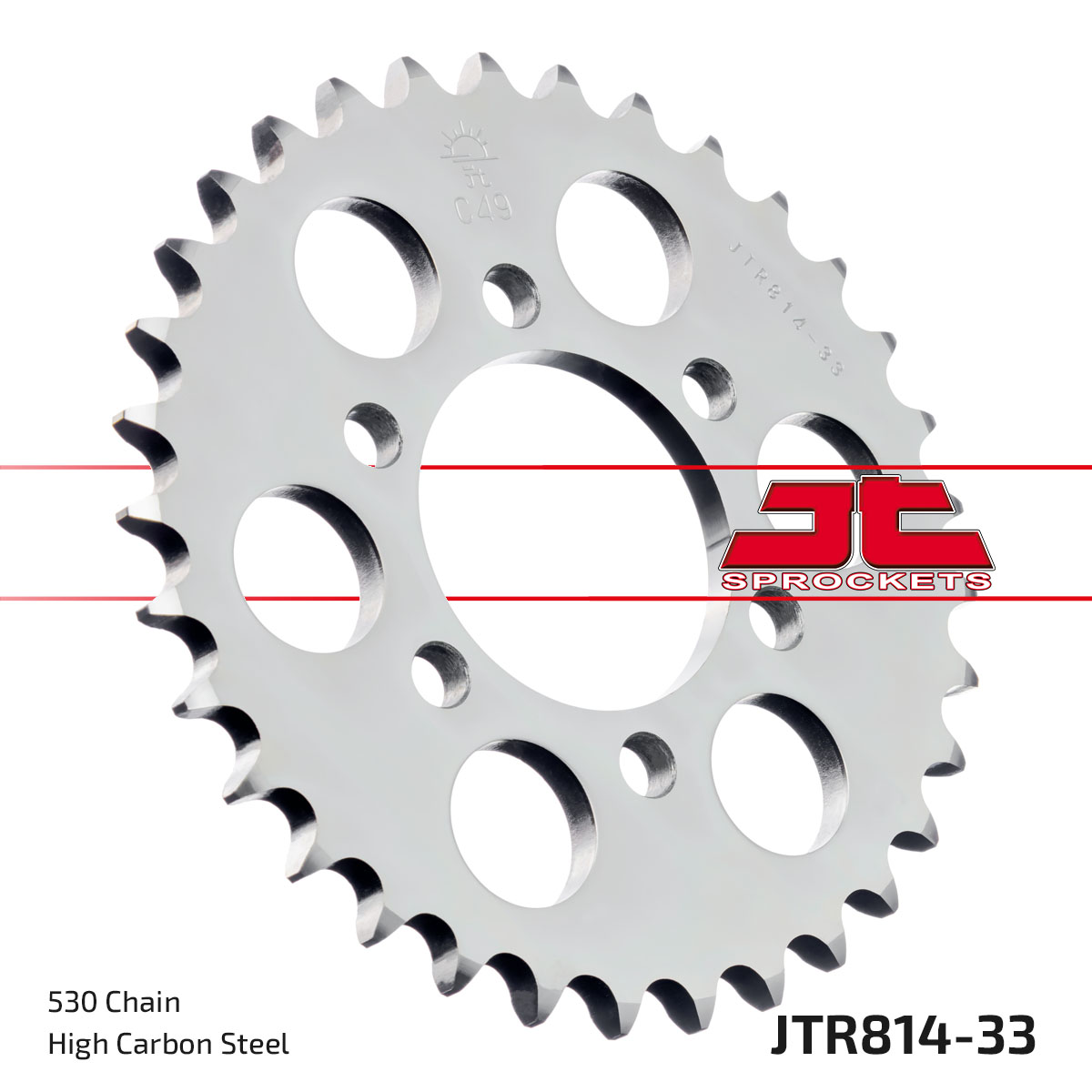 REAR SPROCKET JTR814.33 JT image 1