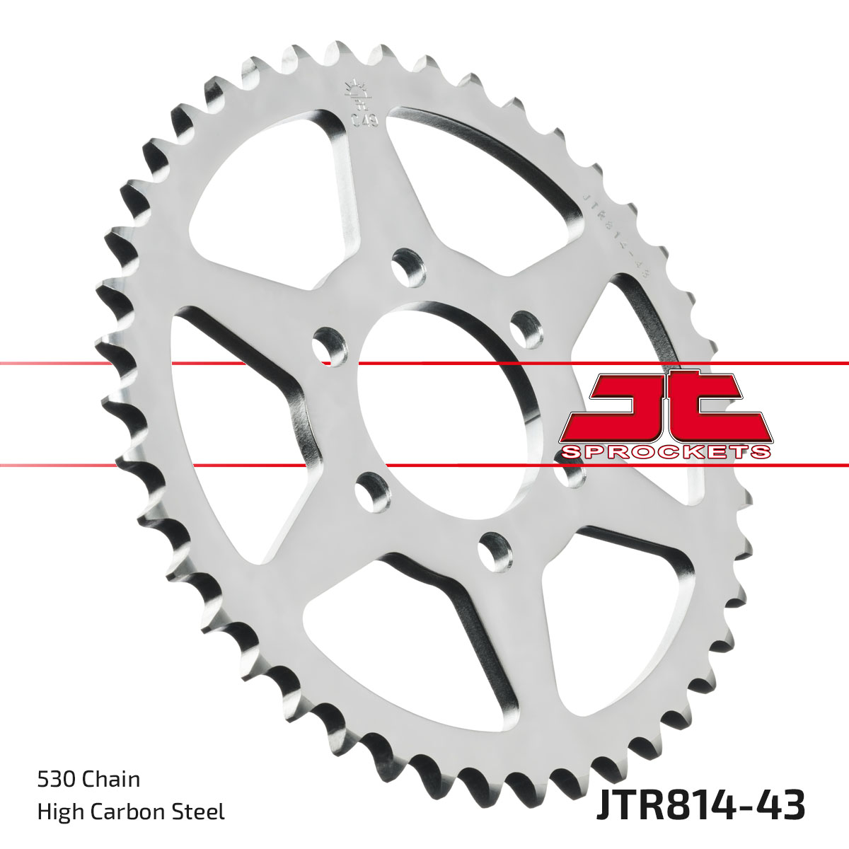 REAR SPROCKET JTR814.43 JT image 1