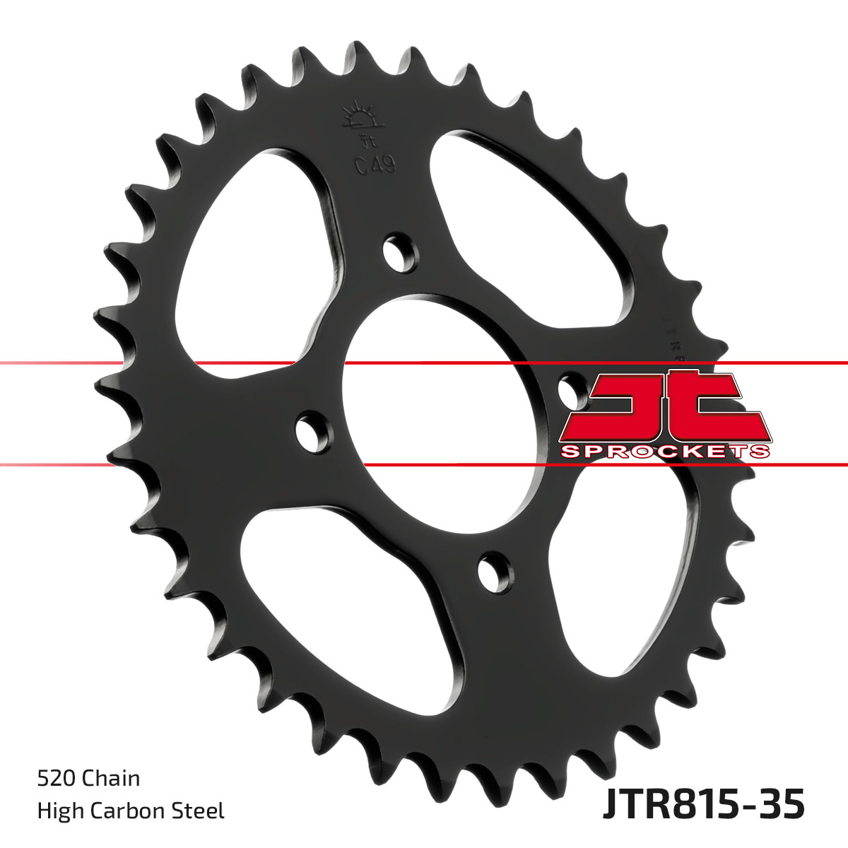 REAR SPROCKET JTR815.35 STEEL image 1