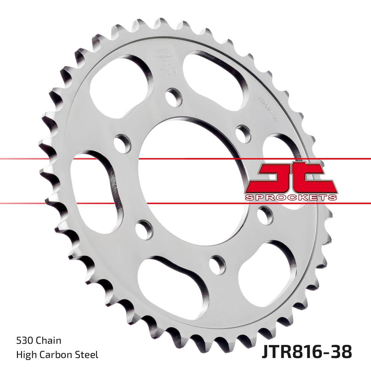 REAR SPROCKET JTR816.38 JT image 1