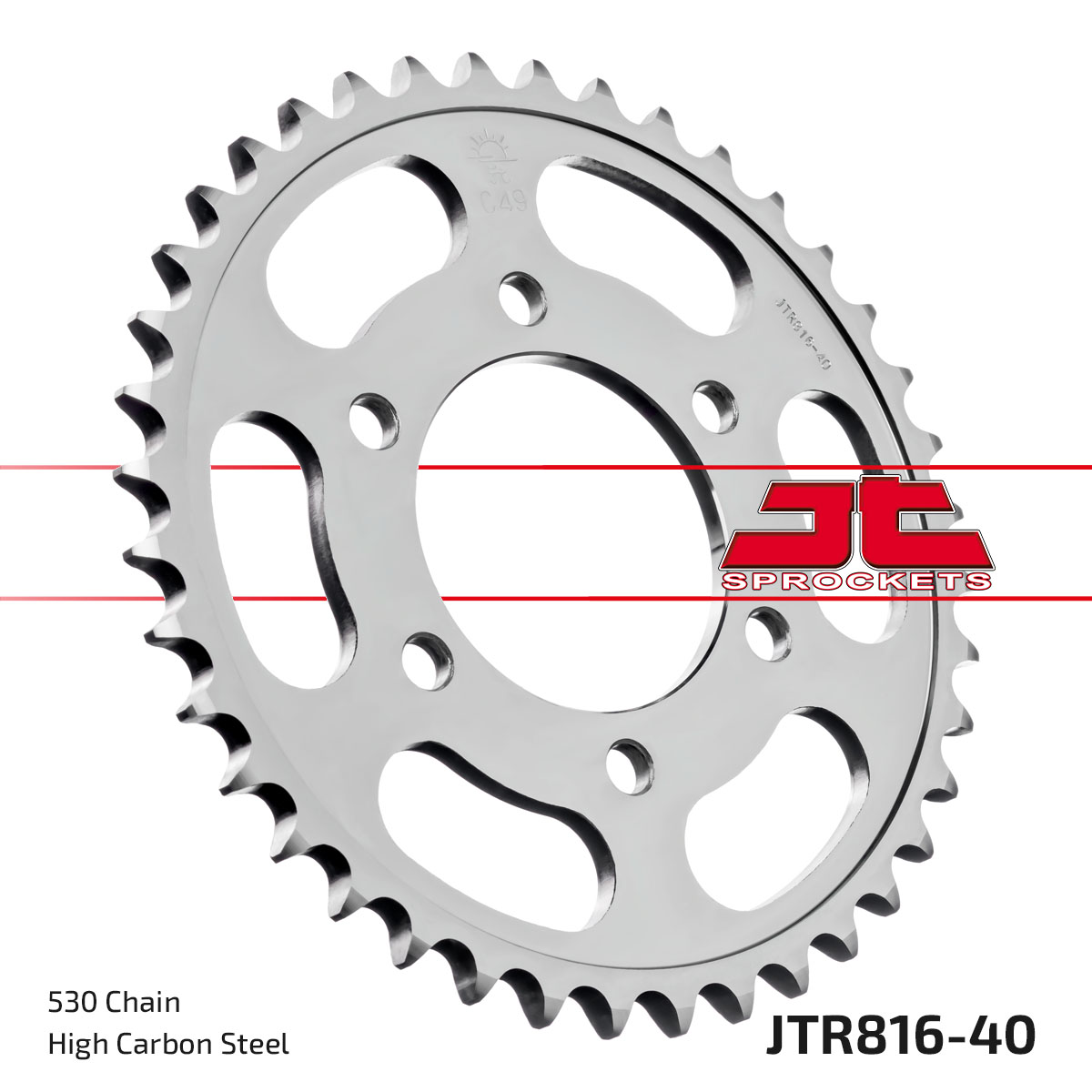 REAR SPROCKET JTR816.40 JT image 1