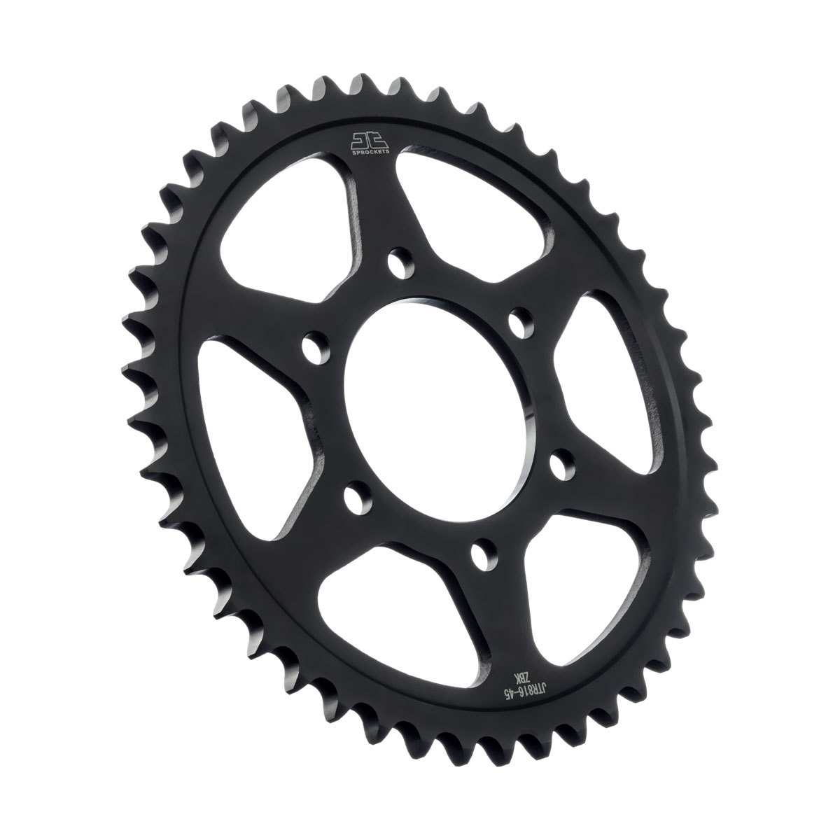 REAR SPROCKET STEEL HARD ZBK, C45 INDUCTION JTR816.45ZBK image 1