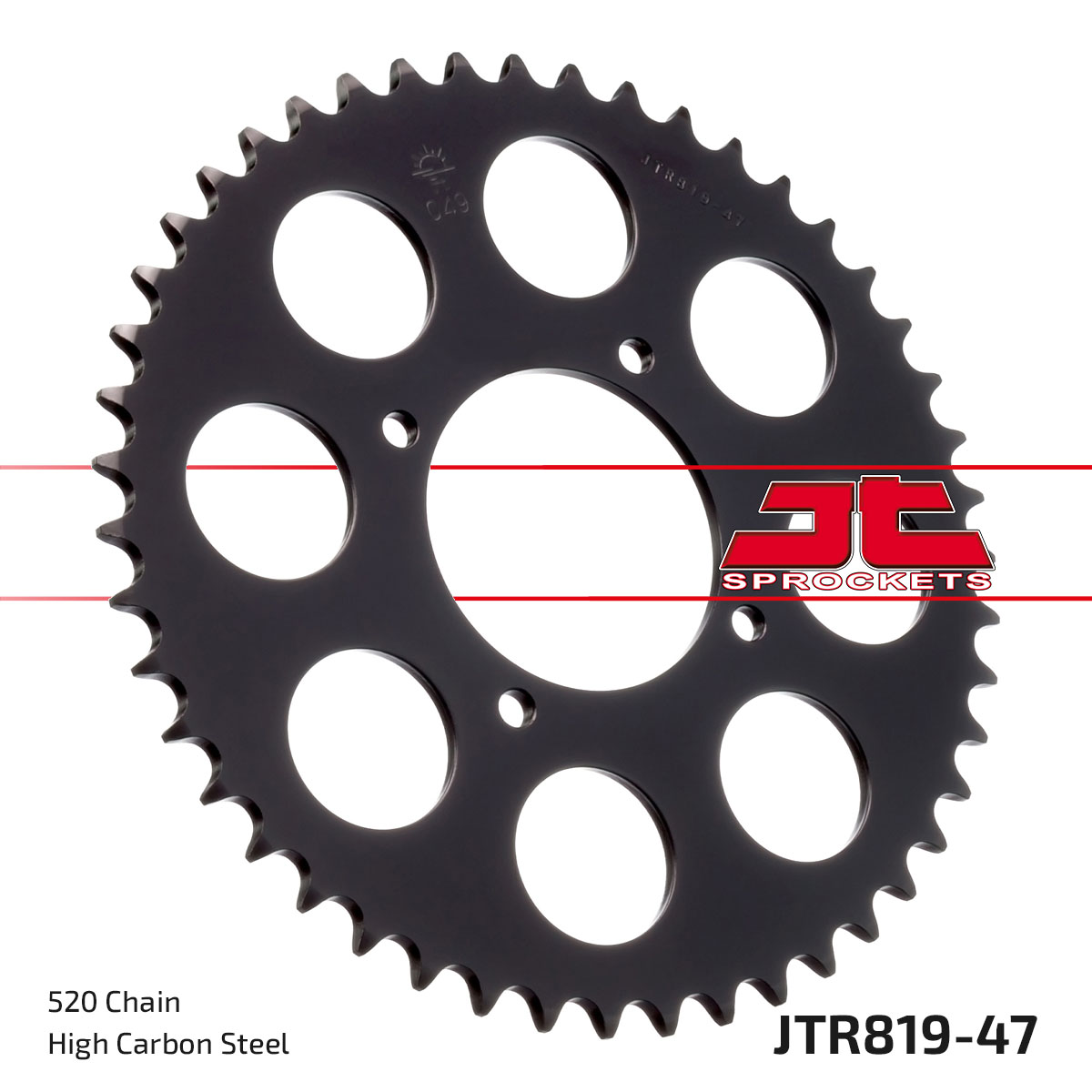 REAR SPROCKET JTR819.47 JT 520 image 1