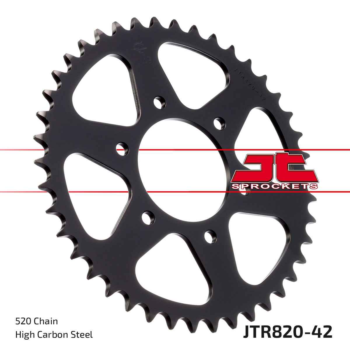 REAR SPROCKET STEEL JTR820.42 image 1