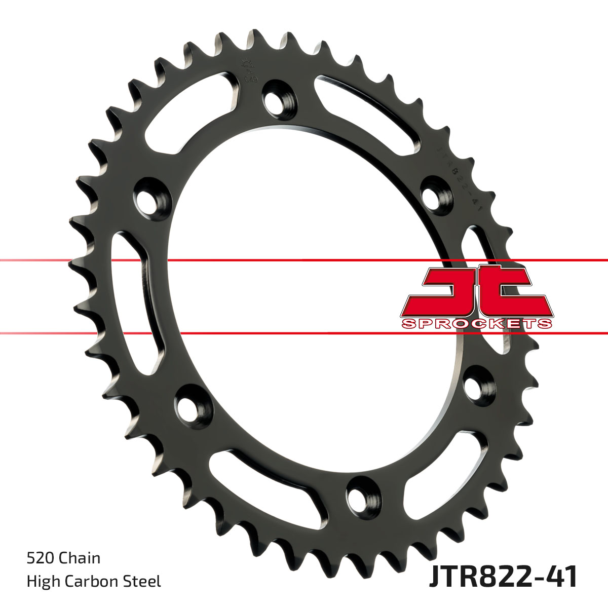 REAR SPROCKET STEEL JTR822.41 image 1