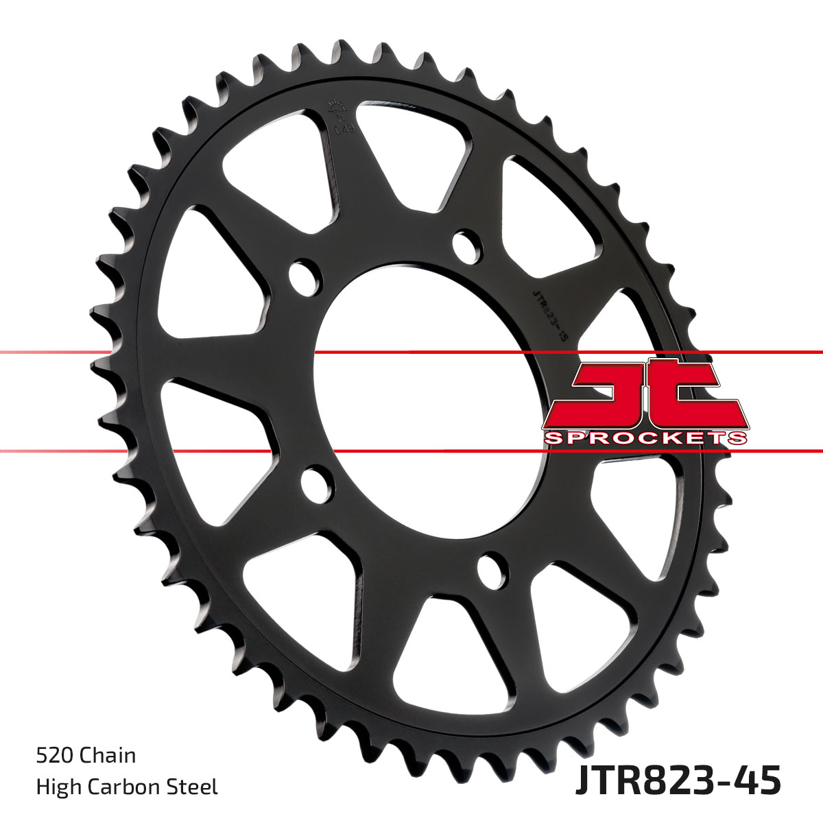REAR SPROCKET STEEL JTR823.45 image 1