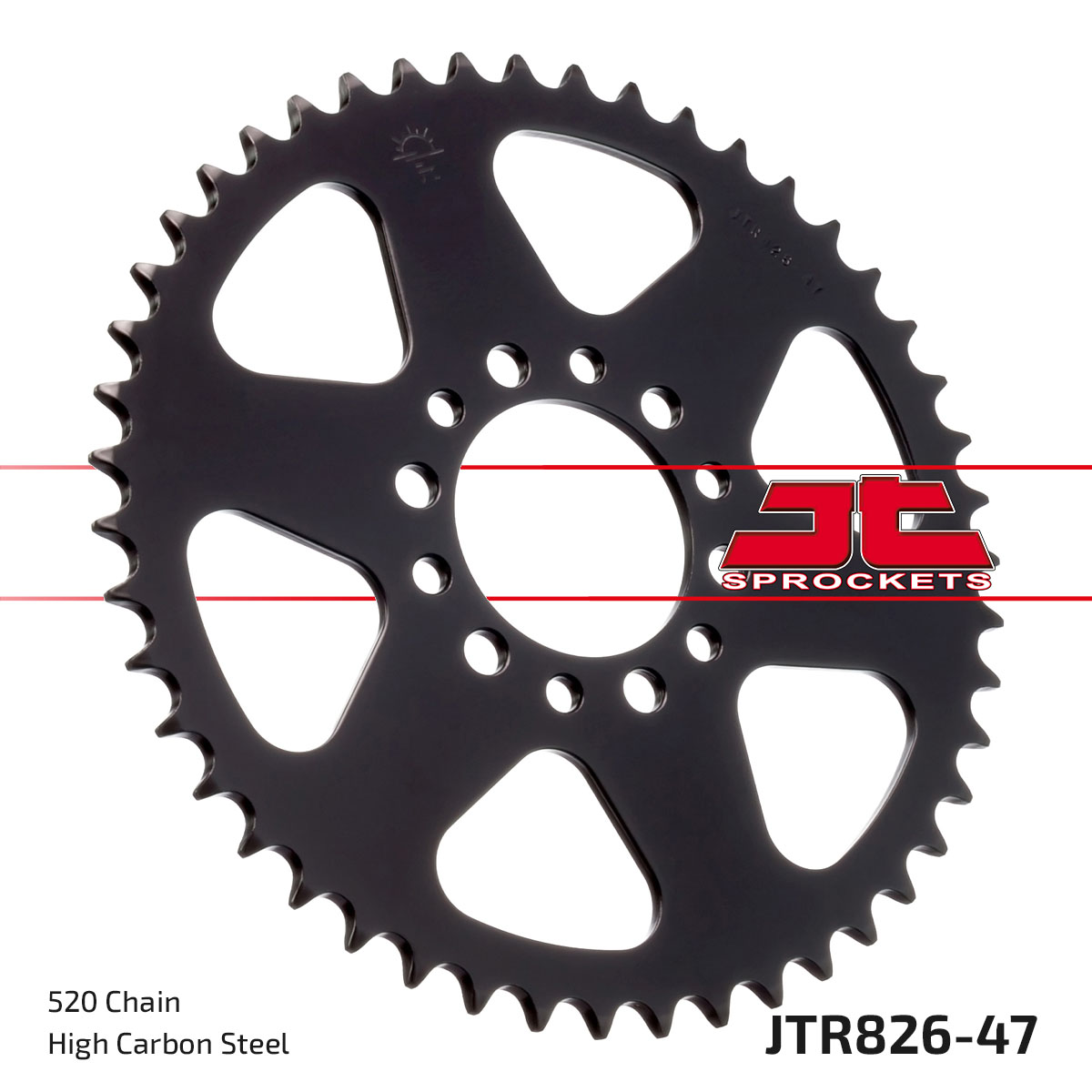 REAR SPROCKET STEEL JTR826.47 image 1