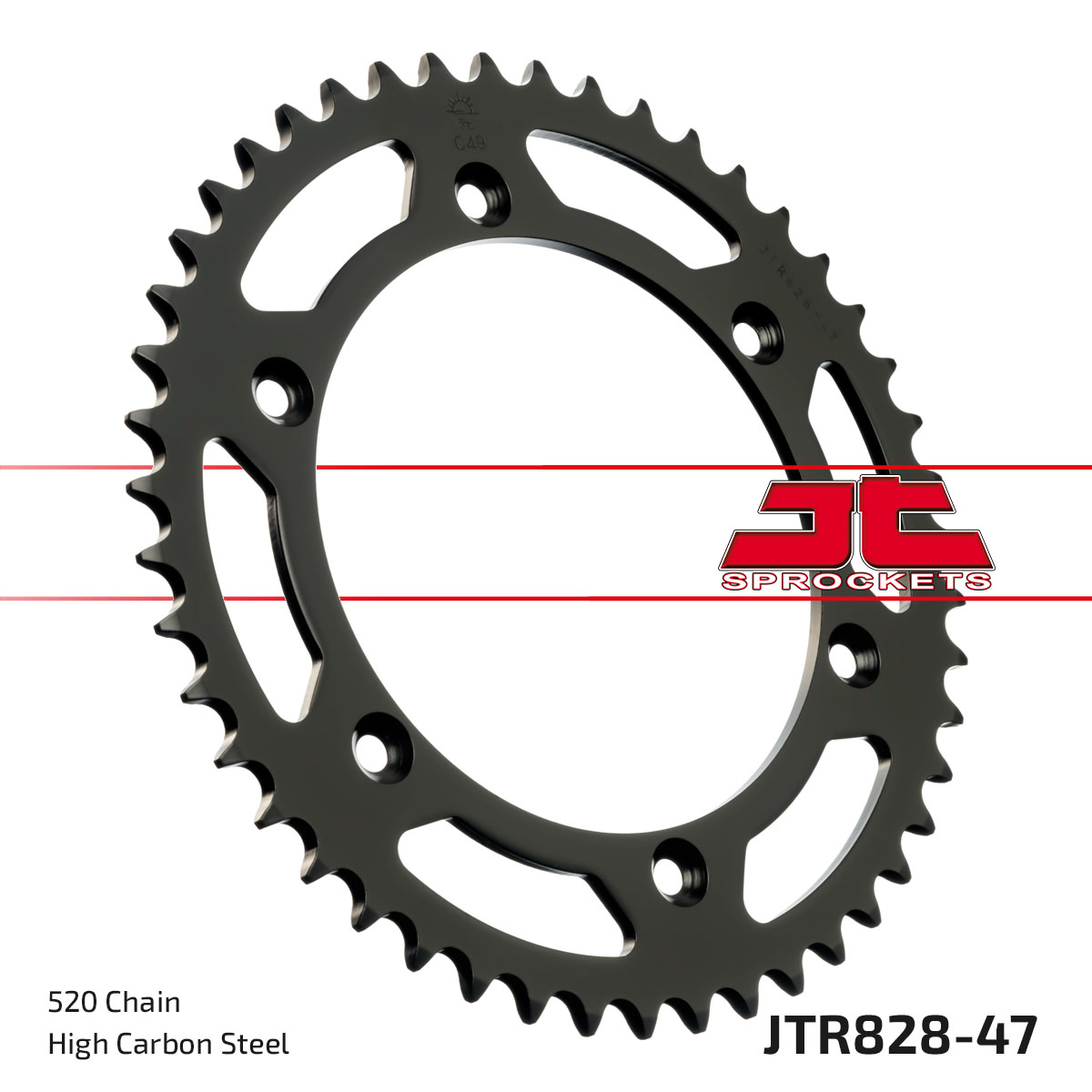 REAR SPROCKET JTR828.47 JT image 1