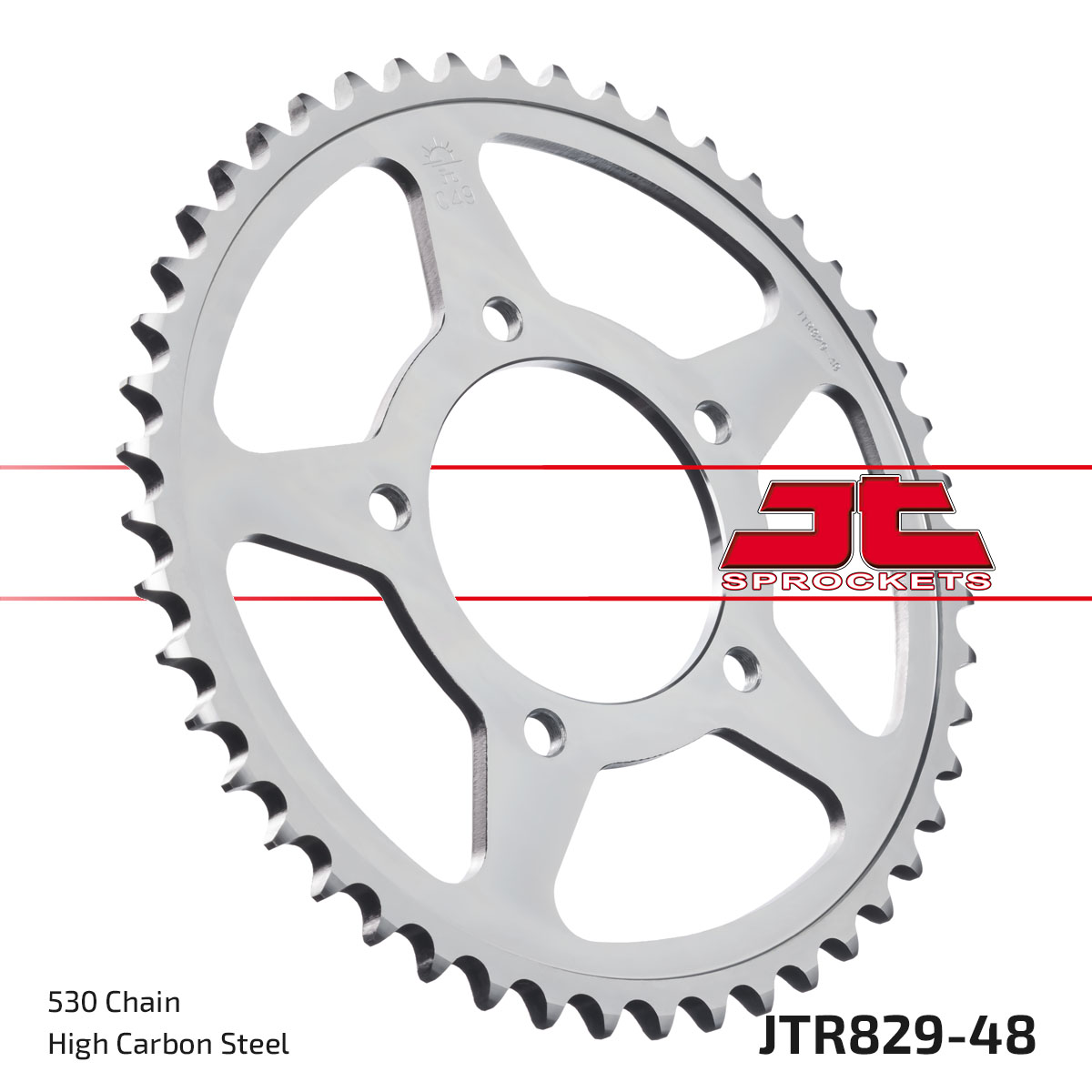 REAR SPROCKET JTR829.48 JT image 1