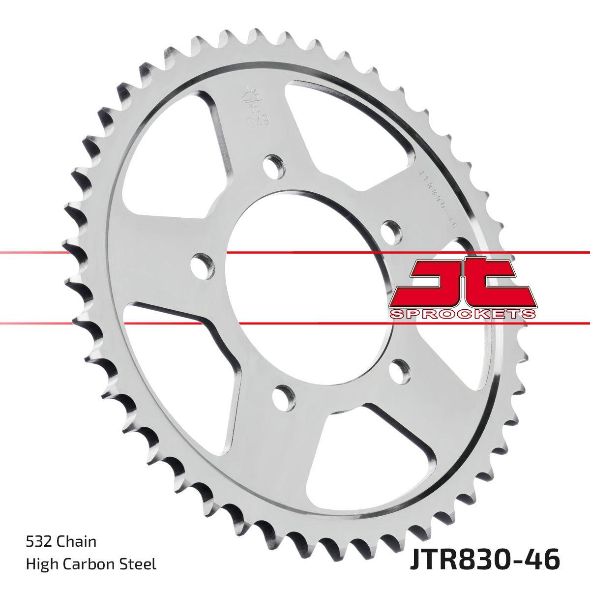 REAR SPROCKET JTR830.46 JT image 1