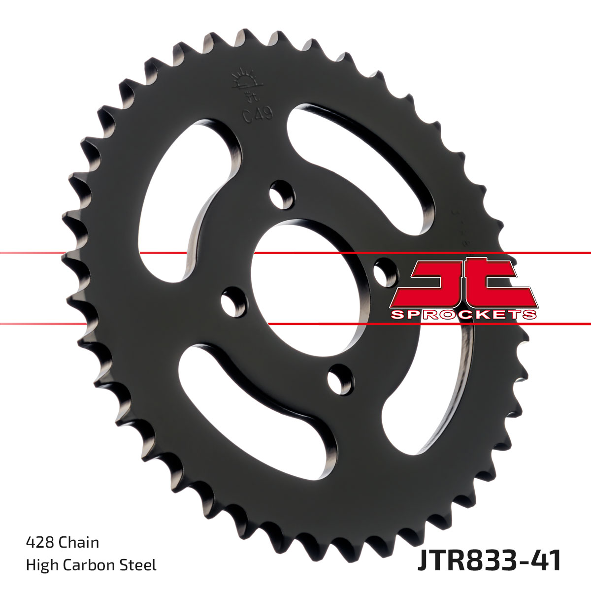 REAR SPROCKET JTR833.41 JT image 1
