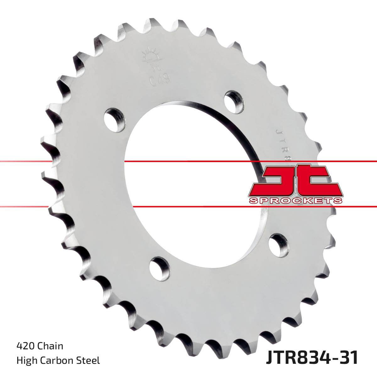 REAR SPROCKET JTR834.31 JT image 1