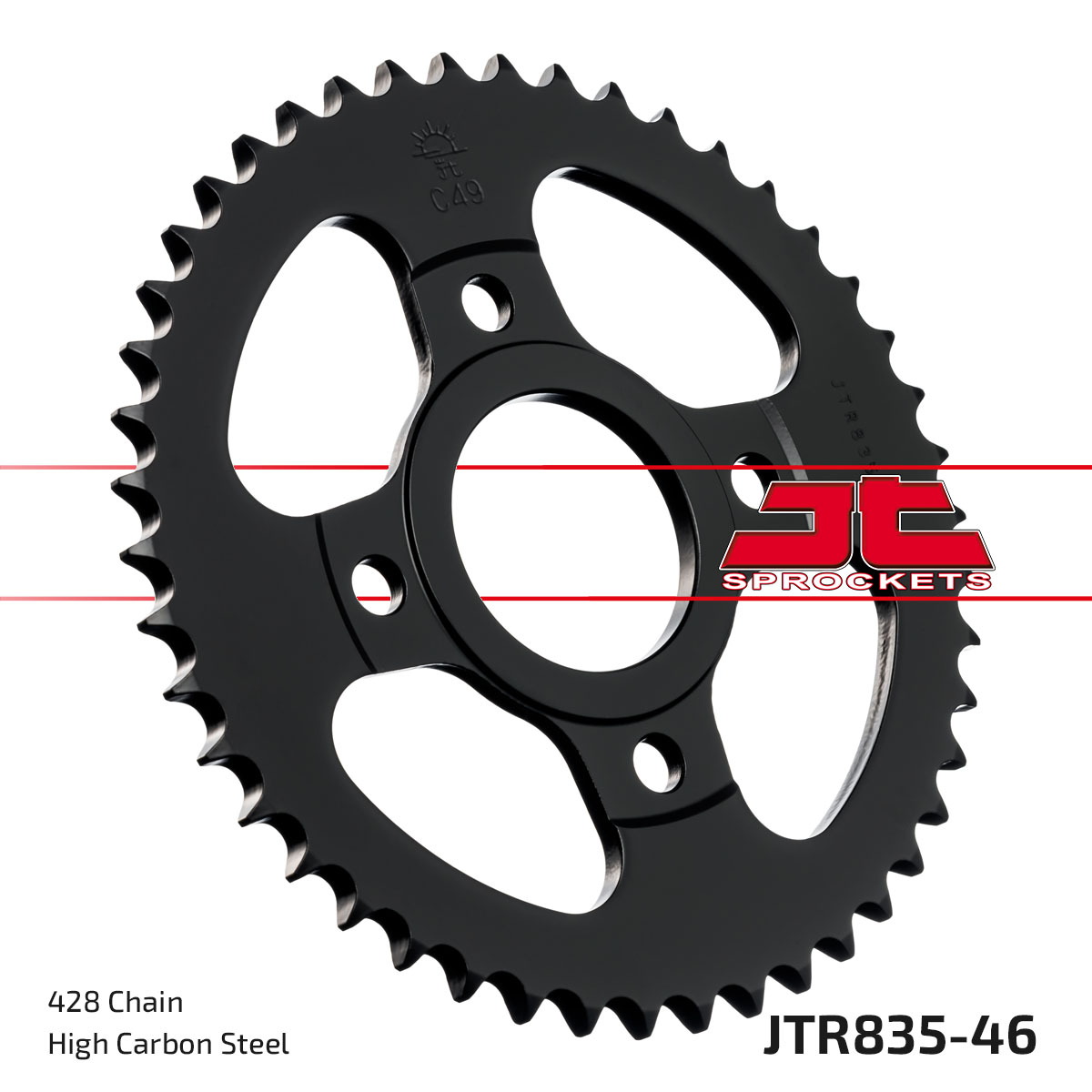 REAR SPROCKET JTR835.46 JT 428 image 1