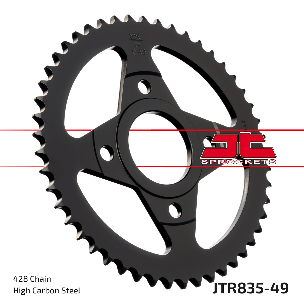 REAR SPROCKET JTR835.49 428 image 1