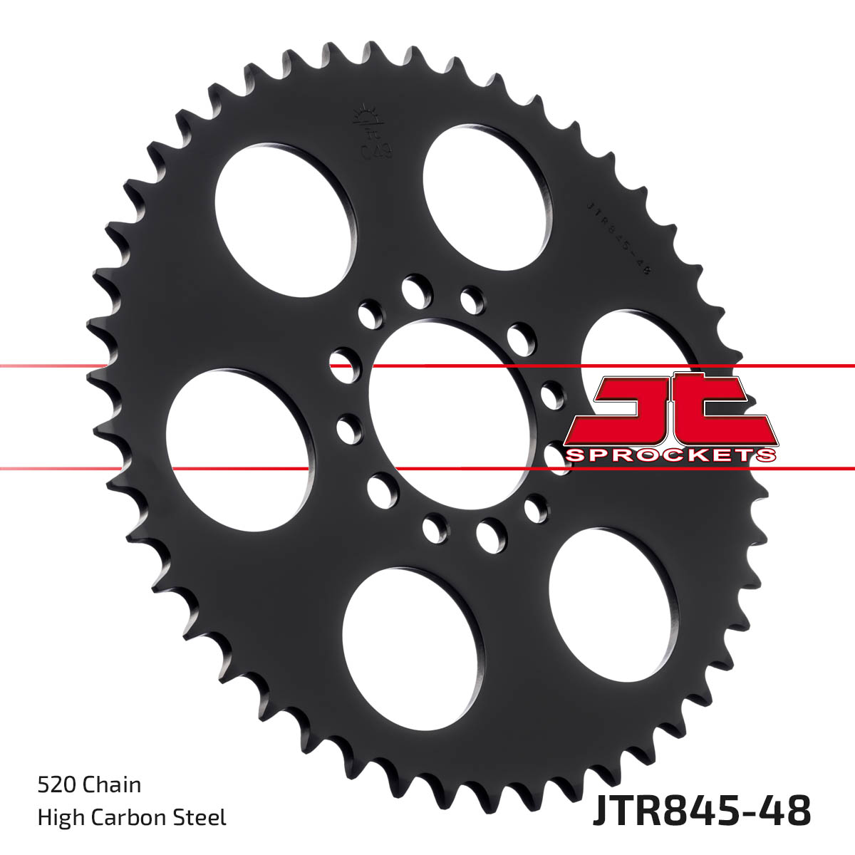 REAR SPROCKET JTR845.48 STEEL image 1