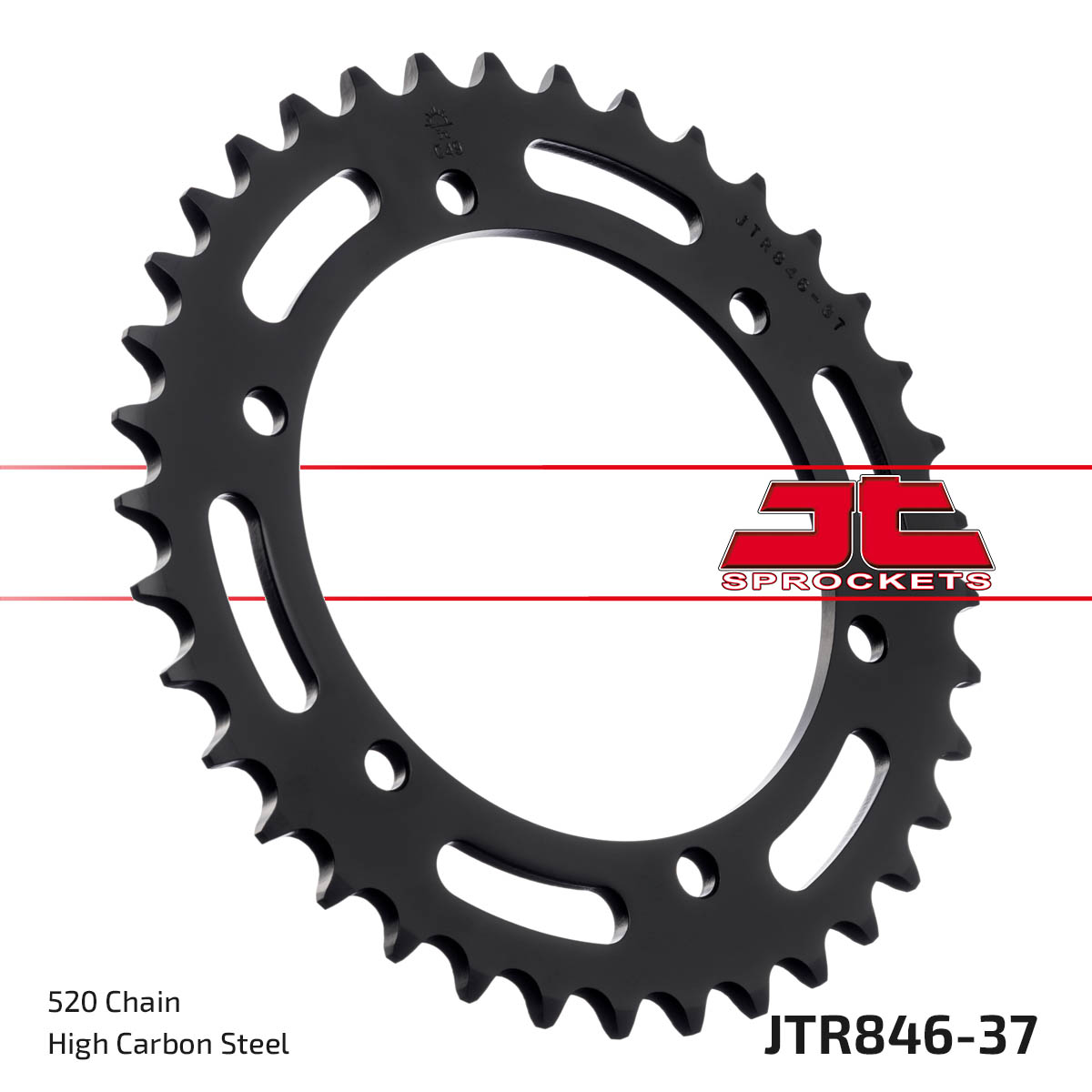 REAR SPROCKET JTR846.37 JT image 1